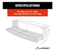 Lippert Components 432678 Single Step Manual Entry Step - Young Farts RV Parts