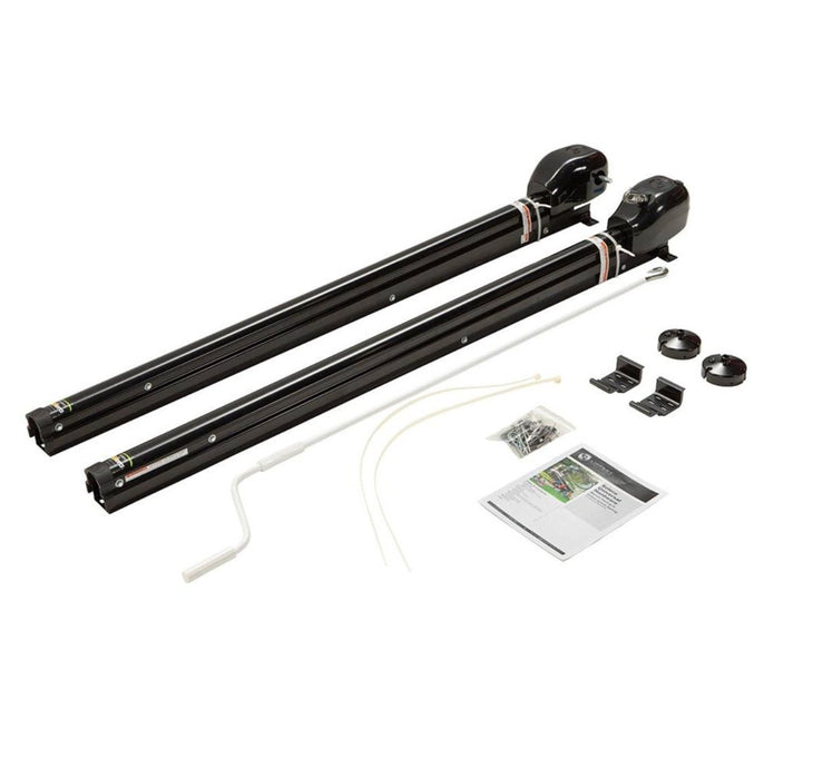 Lippert Components 434727 Solera Manual Awning Arm Full Set 69", Black - Young Farts RV Parts