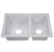 Lippert Components 809030 25" x 17" Double Kitchen Sink - White - Young Farts RV Parts
