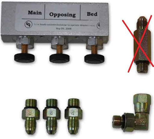 Lippert Components Triple Hydraulic IRC Assembly - Young Farts RV Parts