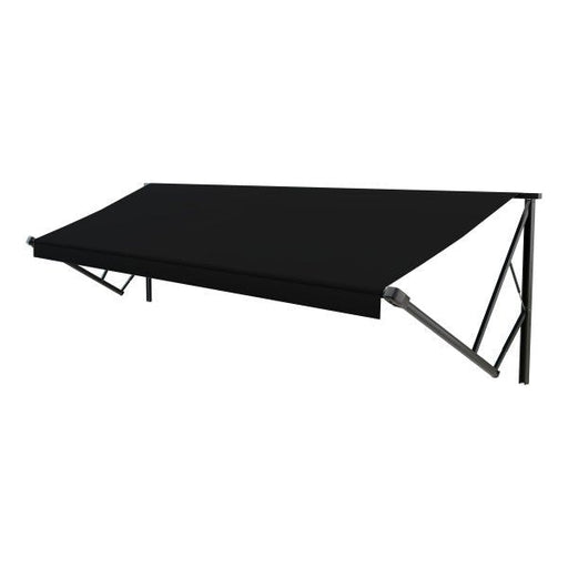 Lippert V000211468 Classic Solera Manual Roller/Fabric 14 ft. Solid Black - Young Farts RV Parts