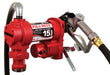 Liquid Transfer Tank Pump Fill Rite by Tuthill FR610H Gasoline/ Gasoline Lends Up To 15% Or E15/ Diesel/ Biodiesel Blends Up To 20% Or B20/ Kerosene And Mineral Spirits, Electric, 15 Gallons Per Minute, 3/4" Diameter x 12 Foot Length UL Listed Hose With S - Young Farts RV Parts