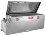 Liquid Transfer Tank RDS Tanks 71788 DOT Approved, Gasoline or Diesel, Combo, 30" Length x 48" Width x 6-1/4" Height Tool Box, 30" Length x 57" Width x 19" Height Transfer Tank, 90 Gallon Capacity, Diamond Tread, Aluminum - Young Farts RV Parts