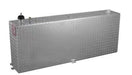 Liquid Transfer Tank RDS Tanks 72545 DOT Approved, Gasoline or Diesel, 45 Gallon Capacity, Rectangle, 9-1/2" Length x 55" Width x 21" Height, Diamond Tread, Aluminum, With 2" Female Pipe Thread Coupling/ 3/8" FTP Drain Plug - Young Farts RV Parts