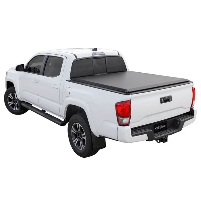Literider Roll - Up Black Tonneau Cover Fits 2007 - 18 Toyota Tundra - Young Farts RV Parts