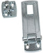 Lock Hasp WhiteCap Industries S - 1400C Marine Series; Swivel Safety; Chrome Plated; Silver; Zamac - Young Farts RV Parts