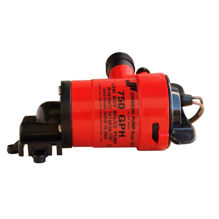 Low Boy Bilge Pump - 1250 GPH, 12V - Young Farts RV Parts