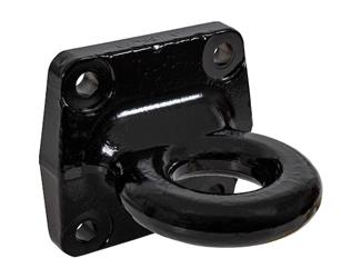 Lunette Ring Buyers Products BDB125015 2-1/2" Inside Diameter Eye, 42000 Pound Maximum Gross Towing Weight, 7000 Pound Maximum Vertical Load, Bolt-On 4 Hole Mounting Plate, Without Hardware