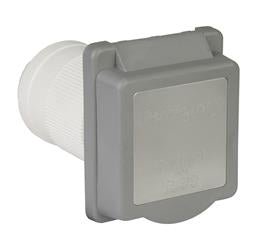 Marinco Receptacle Outdoor/ Indoor 50 Amp Gray - 6353ELRV.G - Young Farts RV Parts