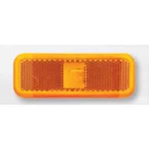 Marker/Clearance Light Rectangular 2 - Wire Amber - Young Farts RV Parts