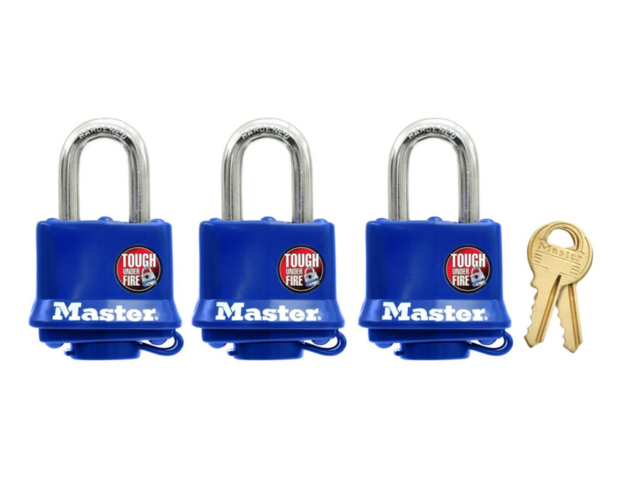Master Lock Starter Sentry 312TRI Key Type Padlock - Young Farts RV Parts
