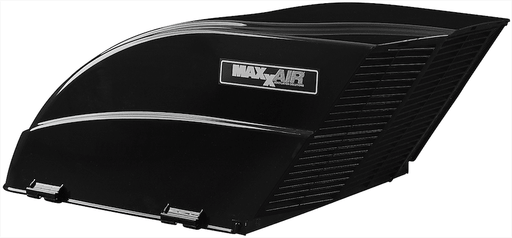 MaxxAir 00 - 955002 Fan/ Mate ™ Roof Vent Cover, Exterior Mount - Black - Young Farts RV Parts