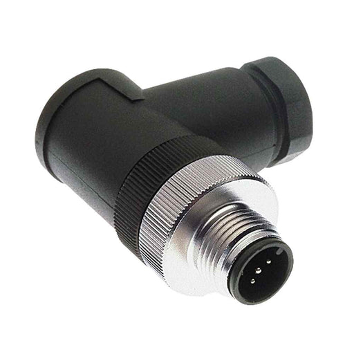 Micro/Mid Field Attachable Connector 90 Male - Young Farts RV Parts