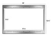 Microwave Oven Trim Kit Contoure (N6R) RV-TRIM7S - Young Farts RV Parts