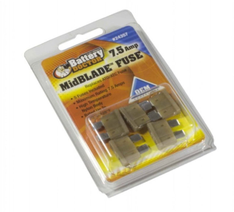 Mid Blade Fuse - 7.5 Amp - Young Farts RV Parts