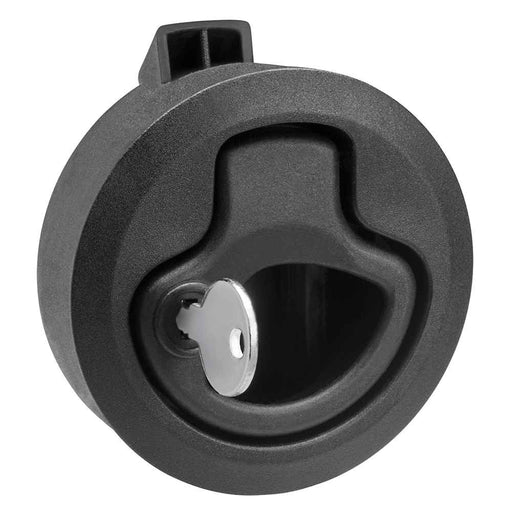 Mini Ring Pull Nylon Locking Black - Young Farts RV Parts
