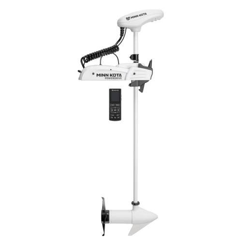 Minn Kota Riptide PowerDrive Trolling Motor - Saltwater; White; 54" Length - 1363576 - Young Farts RV Parts