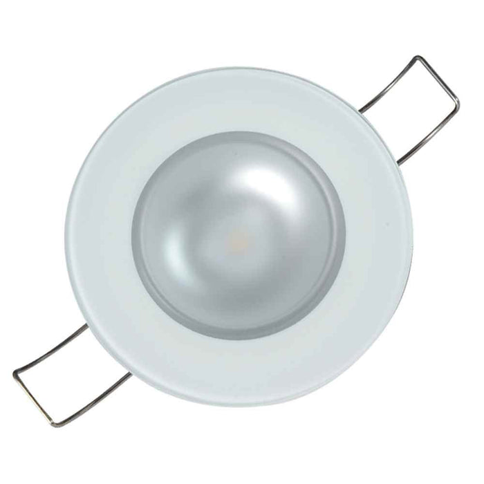 Mirage - Flush Mount Down Light - Glass Finish - 3 - Color Red/Blue Non Dimming w/White Dimming - Young Farts RV Parts