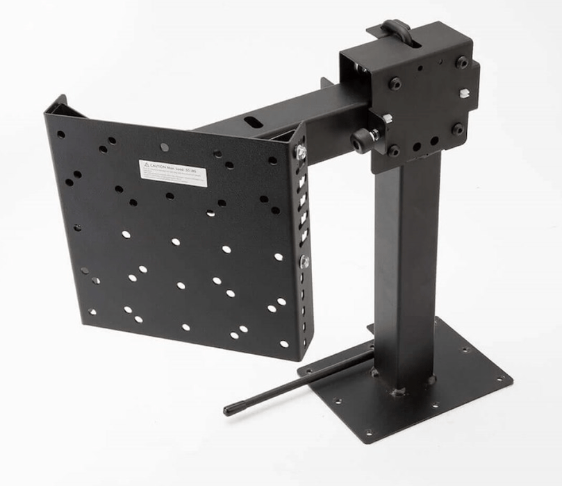 MOR/Ryde TV40 - 001H TV Base Mount w/Slide Out Tall (7" Extension) - Young Farts RV Parts