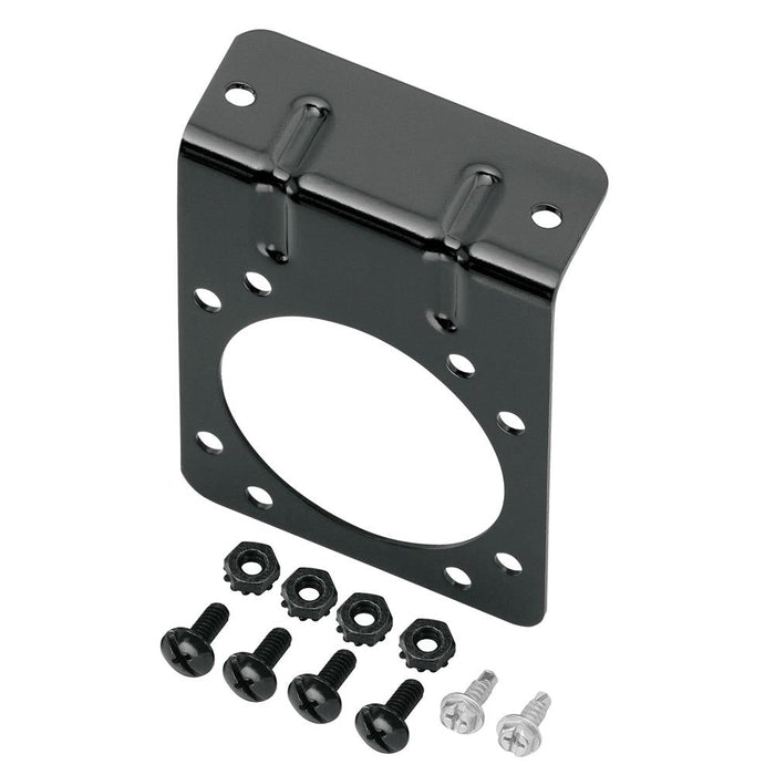 Mounting Bracket For 7 - Way Flat Pin Connectors - Young Farts RV Parts