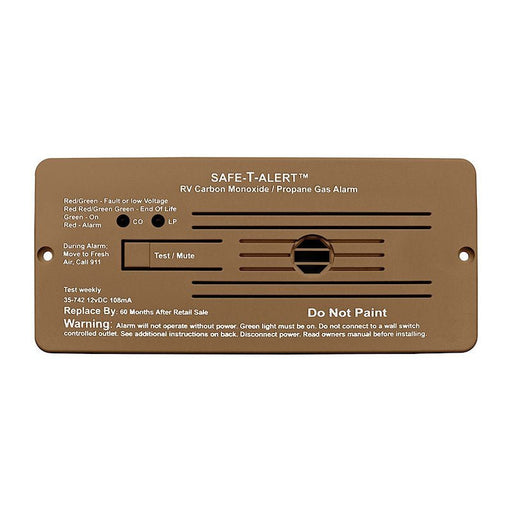 MTI Industry 35 - 742 - BR Carbon Monoxide/Propane Leak Detector - Young Farts RV Parts