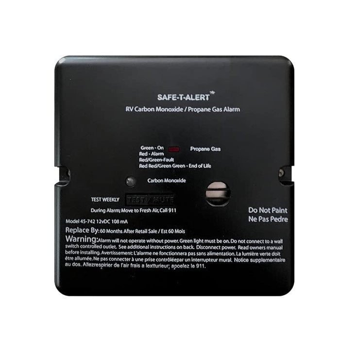 MTI Industry 45 - 742 - BL Carbon Monoxide/ Propane Leak Detector - Young Farts RV Parts