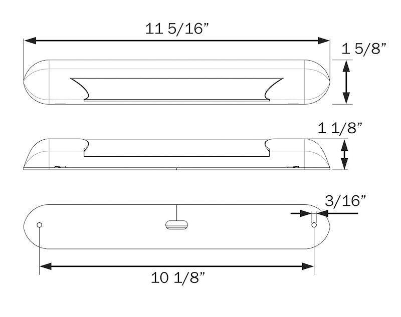 Optronics ILL70CBAWNFS Awning Light - White