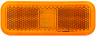Optronics MCL44AB1 LED Mark Light Rect 1Wire Amber - Young Farts RV Parts