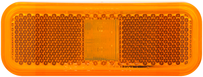 Optronics MCL44AB1 LED Mark Light Rect 1Wire Amber - Young Farts RV Parts