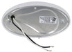 Optronics RVPL7C - RV Porch Utility Light w/ Switch - Incandescent - Oval - White Housing - Clear Lens - Young Farts RV Parts