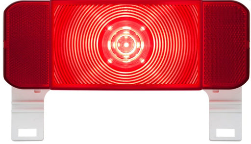 Optronics RVSTLB61FS LED Stop/Turn/Tail Trailer Light, Black Base, Red - Young Farts RV Parts