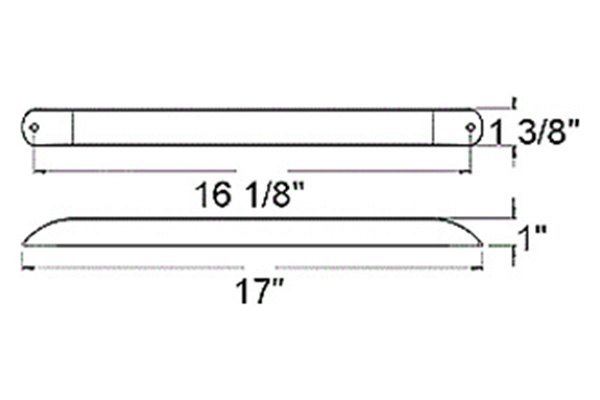 Optronics STL-79RB Surface Mount Tail Light