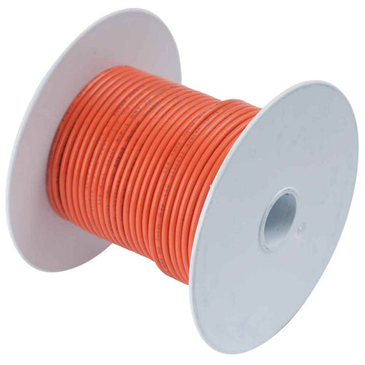 Orange 16 AWG Tinned Copper Wire - 100' - Young Farts RV Parts