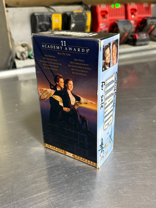 Our 2 Part Titanic VHS is for sale!