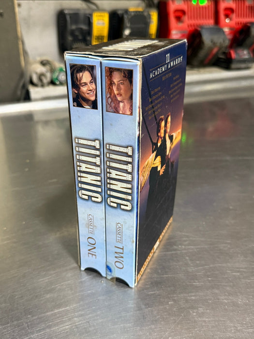 Our 2 Part Titanic VHS is for sale!