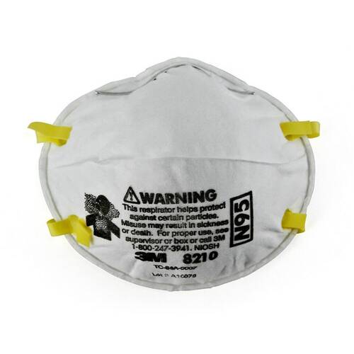 Particulate Respirator Face Mask - N95 Rated; Dual Headbands; Pack Of 20 - 46457 - Young Farts RV Parts