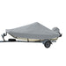 Performance Poly - Guard Styled - to - Fit Boat Cover f/18.5' Bay Style Center Console Fishing Boats - Grey - Young Farts RV Parts