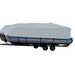 Performance Poly - Guard Styled - to - Fit Boat Cover f/20.5' Pontoons w/Bimini Top & Rails - Grey - Young Farts RV Parts