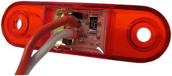 Peterson Mfg. 168R Clearance Light - Red - Surface Mount - Young Farts RV Parts