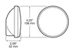 Peterson Mfg. V426R Round Stop/ Turn/ Tail Light, Red - Young Farts RV Parts