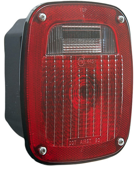 Peterson Mfg. V445 Trailer Stop/ Turn/ Tail Light, Incandescent Bulb, Red Lens - Young Farts RV Parts