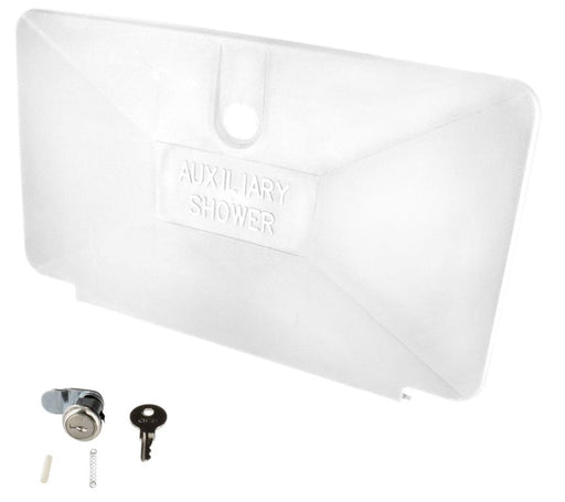Phoenix Products PF267001 Exterior Shower Door, White - Young Farts RV Parts