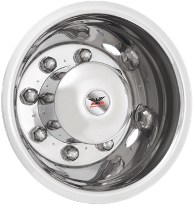 Phoenix USA NH8495 8 Lug Wheel Simulator 19.5 - Set of 4 - Young Farts RV Parts