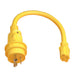 Pigtail Adapter - 15A Female to 30A Male - Young Farts RV Parts