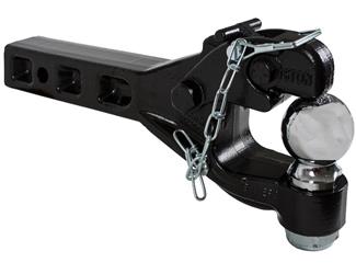 Pintle Hook Buyers Products RM62000 2" Hitch Receiver Mount, 12000 Pound Towing Capacity, 2400 Pound Vertical Capacity, 2" Ball
