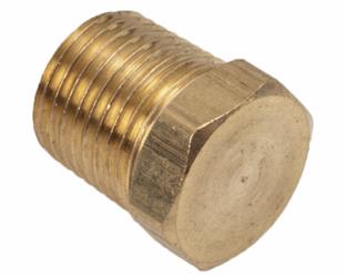 Pipe Plug Fitting Sierra Marine 18-4263 Marine Series, 1/8"-27 NPT, Brass, Hex Head, Single
