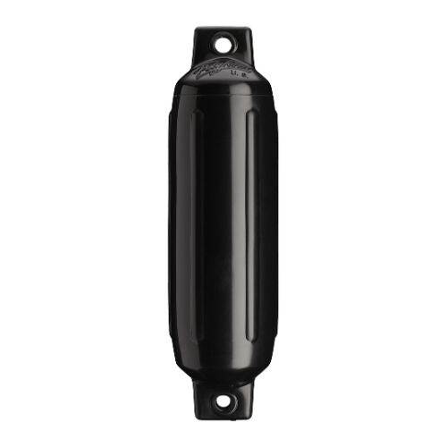 POLYFORM Boat Fender - G - 1 Black; Ribbed - 27 - 905 - 528 - Young Farts RV Parts