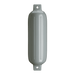 POLYFORM Boat Fender - G - 4 Grey - Ribbed - Cylinder - Grey - PVC; Single - 75 - 891 - 521 - Young Farts RV Parts