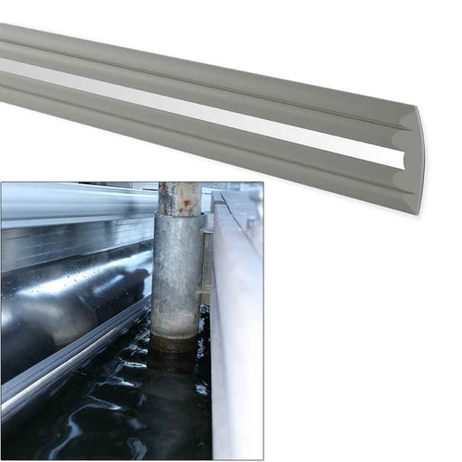 PontoonGuard - 32' Kit - (2) 16' Guards f/Pontoon Up To 21' - Gray - Young Farts RV Parts