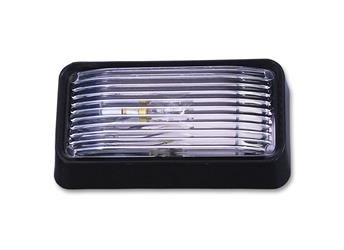 Porch Light Bargman 30-78-522 78 Series, Incandescent Bulb, 5-15/16" x 3-1/2" x 2" Rectangular - Young Farts RV Parts